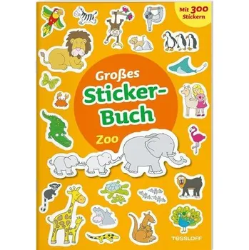 První čtění Großes Sticker-Buch. Zoo - Tessloff Verlag