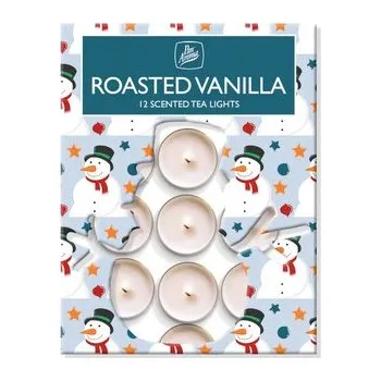 Svíčka PanAroma vonné čajové svíčky Roasted Vanilla 12ks