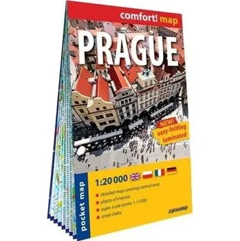 Cestování Comfort!map Prague pocket 1:20 000 w.2023 - praca zbiorowa