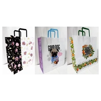 Set školních potřeb Torebka biała KRAFT 250x380x150