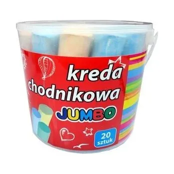 Set školních potřeb Kreda chodnikowa Jumbo 20szt