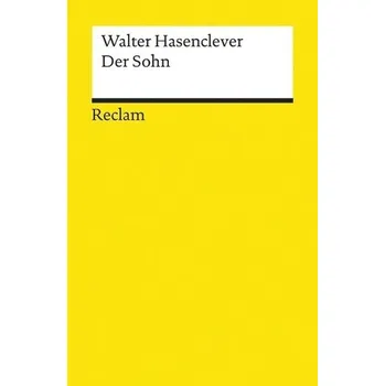 Umění Der Sohn - Hasenclever, Walter [DE] (1994, Brožovaná, Reclam Philipp Jun.)