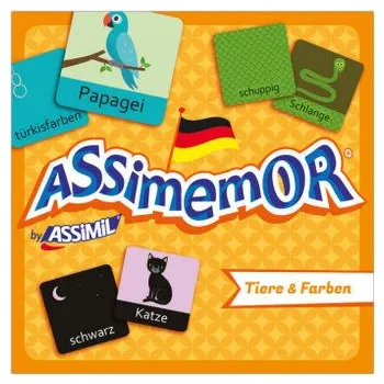 Německý jazyk Assimemor (Kinderspiel), Tiere & Farben - Assimil SAS