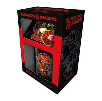 Dungeon a Dragons Dárkový set (hrnek + klíčenka)