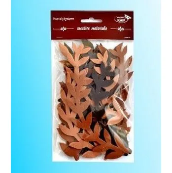 Set školních potřeb Gałązki tonacja brązowa 36szt