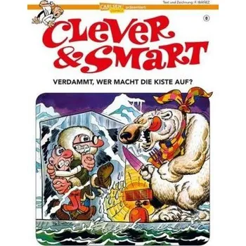Komiks pro dospělé Clever & Smart 8. Verdammt, wer macht die Kiste auf? - Ibáñez, Francisco