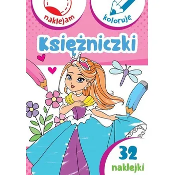 První čtění Księżniczki. Naklejam i koloruję - praca zbiorowa
