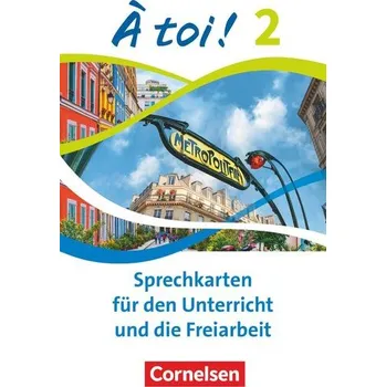 Cizí jazyk À toi ! Band 2 - Kartenspiel - Sprechkarten für den Unterricht