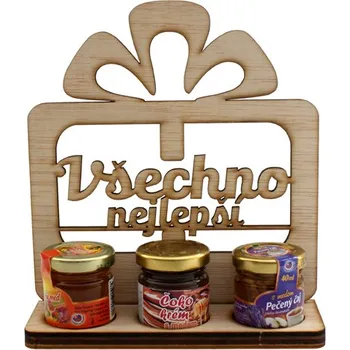 Žertovný předmět Dárkový stojan na dobroty pro oslavence