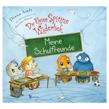 První čtění Die kleine Spinne Widerlich - Meine Schulfreunde - Amft, Diana