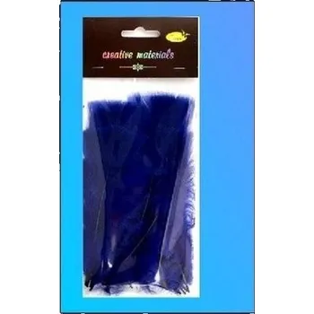 Set školních potřeb Piórka miękkie granatowe 15szt