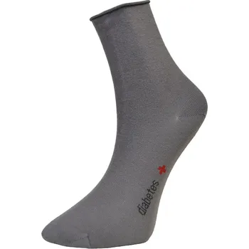 Pánské ponožky Matex ponožky Diabetes HL bez lemu 3-333, šedá, velikost 47-48