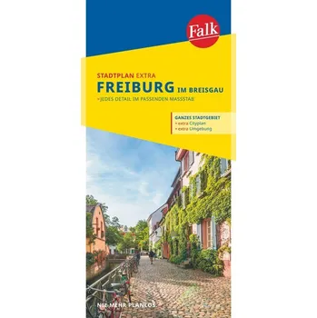 Falk Stadtplan Extra Freiburg 1:17.500