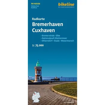 Radkarte Bremerhaven Cuxhaven (RK-NDS06) - Esterbauer Verlag