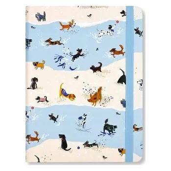 Adresář Notatnik midi Psie zabawy Peter Pauper Pres