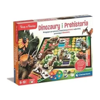 Desková hra Uczę się bawiąc. Dinozaury i prehistoria