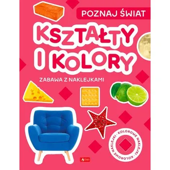 První čtění Poznaj świat Zabawa z naklejkami Kształty i koło