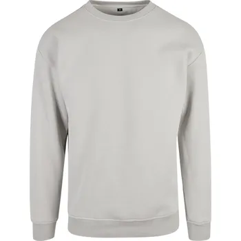 Pánská mikina Mikina přes hlavu Build Your Brand se spadlými rameny 300 g/m Barva: šedá asfaltová, Velikost: 4XL BY075