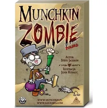 Karetní hra Munchkin Zombie BLACK MONK