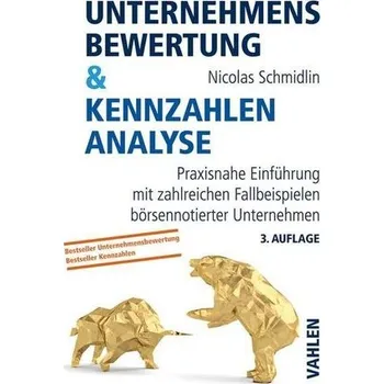 Unternehmensbewertung & Kennzahlenanalyse - Schmidlin, Nicolas [DE] (2020, Brožovaná, Vahlen Franz GmbH)