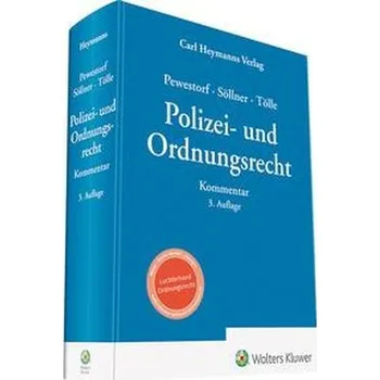 Polizei- und Ordnungsrecht - Pewestorf, Adrian