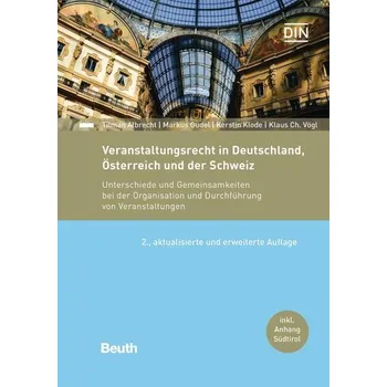 Veranstaltungsrecht in Deutschland, Österreich und der Schweiz - Albrecht, Tilman [DE] (2023, Firma, Beuth Verlag)