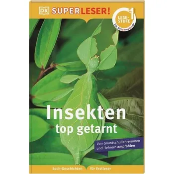 První čtění SUPERLESER! Insekten, top getarnt - Laura Buller