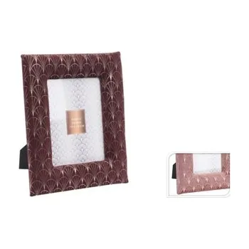 Rám na obraz Fotorámeček bordó sametový