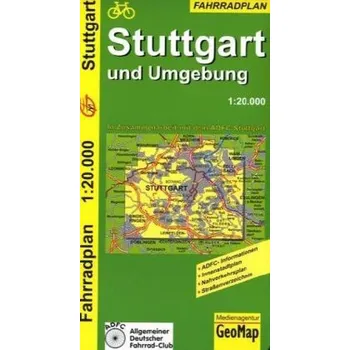 GeoMap Fahrradplan Stuttgart und Umgebung
