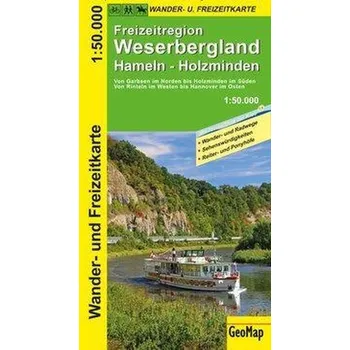 Weserbergland 1:50.000 Wander- und Freizeitkarte