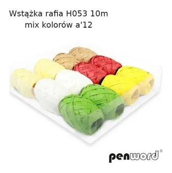 Set školních potřeb Wstążka rafia (12szt)