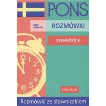 Rozmówki szwedzkie Rozmówki ze słowniczkiem Last Minute PONS