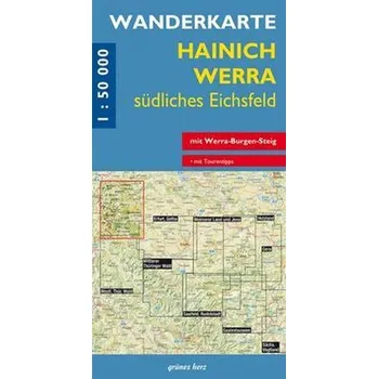 Wanderkarte Hainich, Werra südliches Eichsfeld