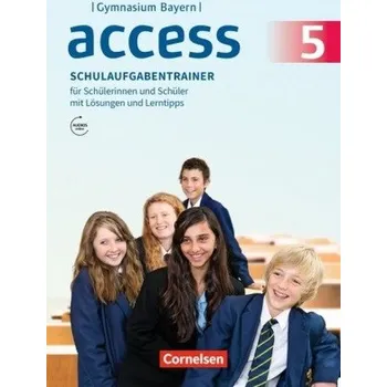 Cizí jazyk 5. Jahrgangsstufe, Schulaufgabentrainer mit Lösungen und Audios online - Rademacher, Jörg