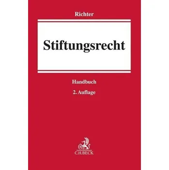 Stiftungsrecht - Richter, Andreas