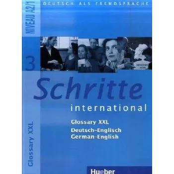 Německý jazyk Glossary XXL Deutsch-Englisch, German-English