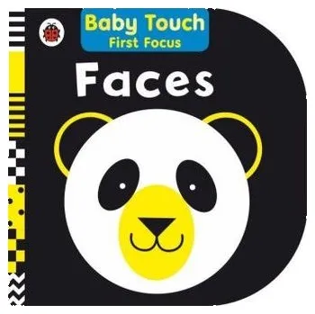 Cizojazyčná kniha Baby Touch First Focus - Faces