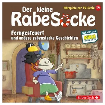 První čtění Der kleine Rabe Socke - Ferngesteuert und andere rabenstarke Geschichten, 1 Audio-CD - Weis, Peter
