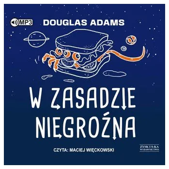 CD MP3 W zasadzie niegroźna. Autostopem przez Galaktykę. Tom 5 - Douglas Adams