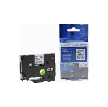 Pásek do tiskárny Kompatibilní páska s Brother TZ-231 / TZe-231, 12mm x 8m, černý tisk / bílý podklad