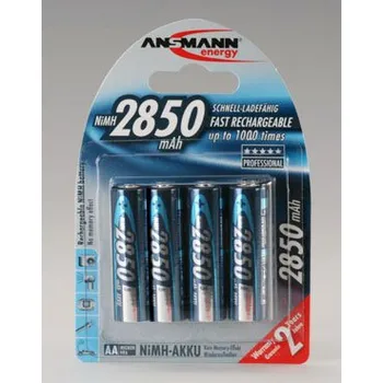 Článková baterie Ansmann akumulátor AA NiMH 2850 mAh (4 ks)