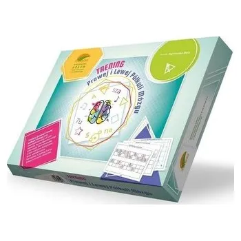 Cizojazyčná kniha Zestaw Trening Prawej i Lewej Półkuli Mózgu cz.1 - Bala Agnieszka