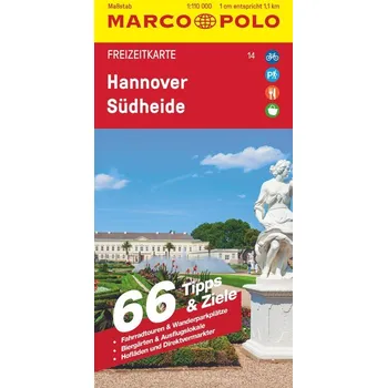 MARCO POLO Freizeitkarte 14 Hannover, Südheide 1:110.000