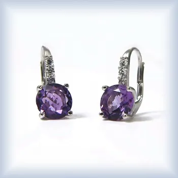 Náušnice bílé zlato