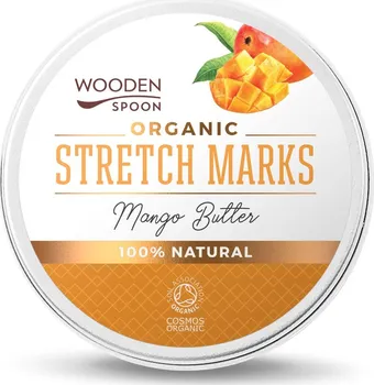Celulitida a strie Wooden Spoon Organic Stretch Marks Mango Butter mangové máslo proti striím 100 ml