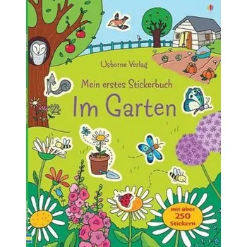 První čtění Mein erstes Stickerbuch: Im Garten - Young, Caroline