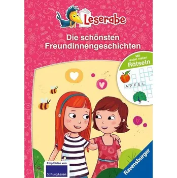 První čtění Die schönsten Freundinnengeschichten mit extra vielen Rätseln - Leserabe ab 1. Klasse - Erstlesebuch für Kinder ab 6 Jahren - Manfred Mai