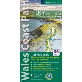 Cestování Llyn Peninsula Coast Path Map