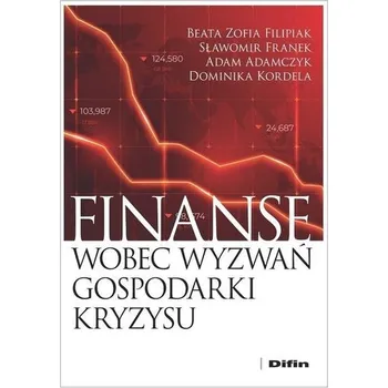 Finanse wobec wyzwań gospodarki kryzysu - Filipiak Beata