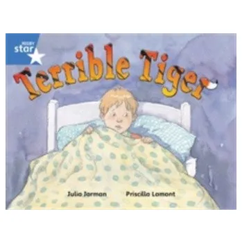 Cizí jazyk Rigby Star Guided 1 Blue Level: Terrible Tiger Pupil Book (single) - Julia Jarman